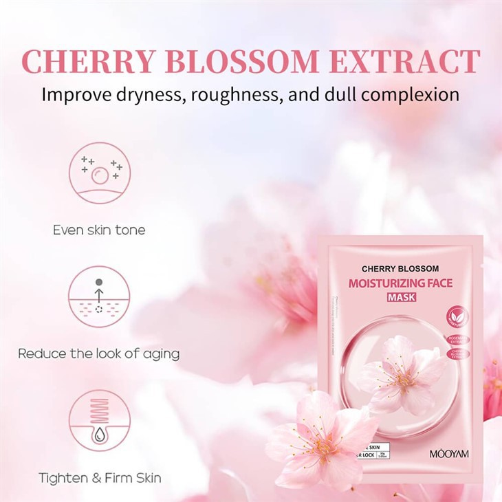 MOOYAM Sakura Moisturizing Facial Mask