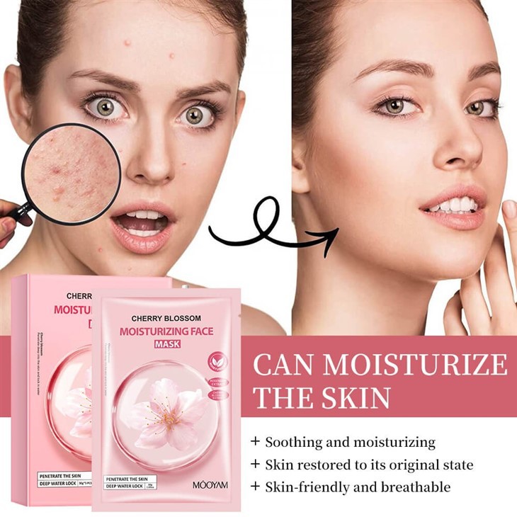 MOOYAM Sakura Moisturizing Facial Mask